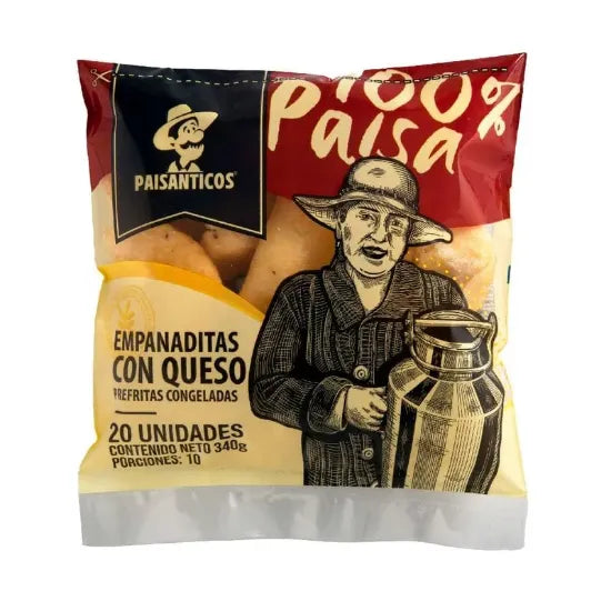 EMPANADA PAISANTICOS 20U 310G COCTE/PAPA
