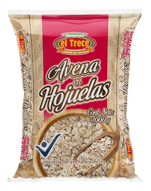 AVENA EN HOJUELAS EL TRECE 1000G
