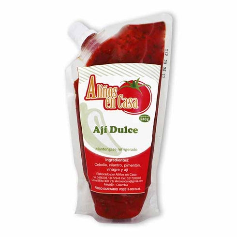 AJI PICANTE ALINOS EN CASA 240G DULCE