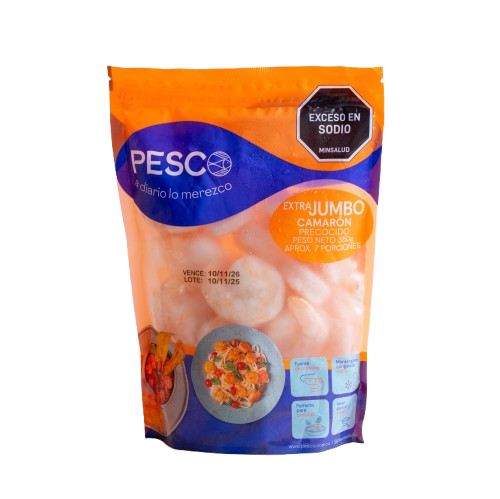 CAMARON EXTRA JUMBO PESCO X350G