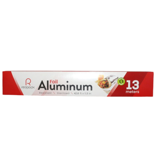 PAPEL ALUMINIO REALPACK 13M CAJA