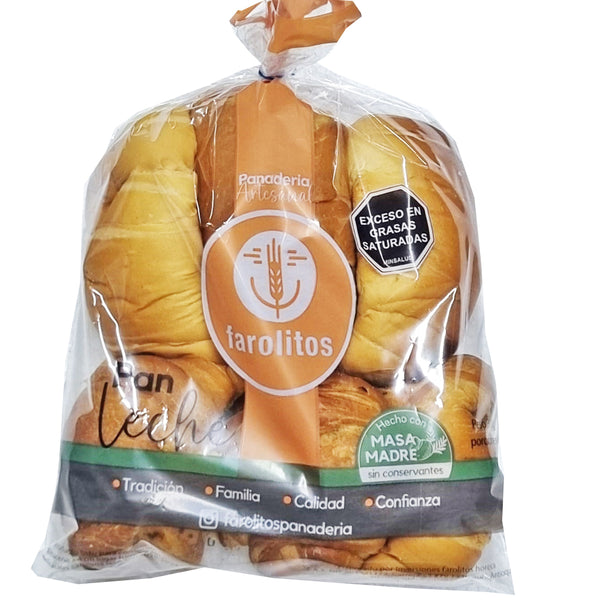 PAN LECHE FAROLITOS 6U 460G