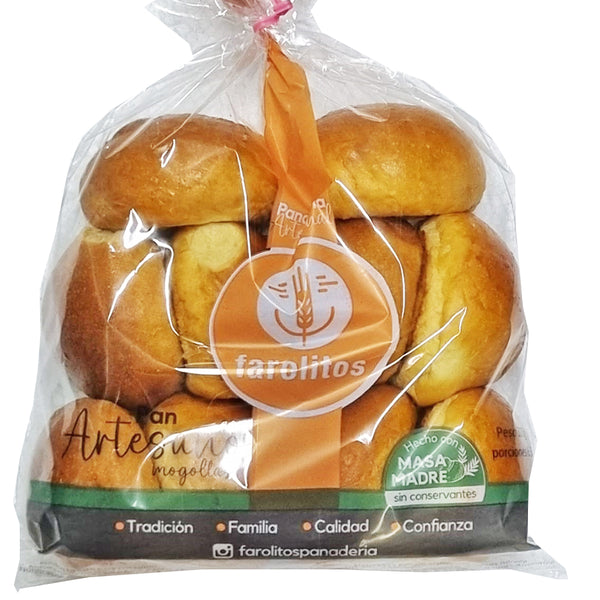 PAN ARTESANO FAROLITOS 10U 420G CAMPESIN