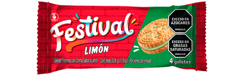 GALLETA FESTIVAL 54G LIMON