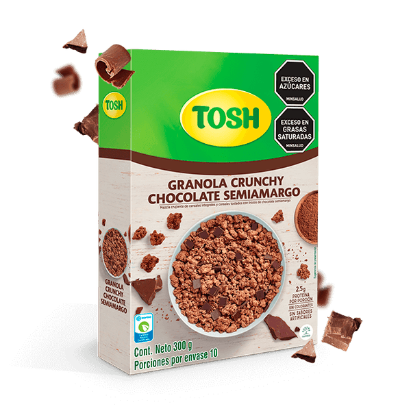 CEREAL GRANOLA TOSH 500G CHOCOLATE