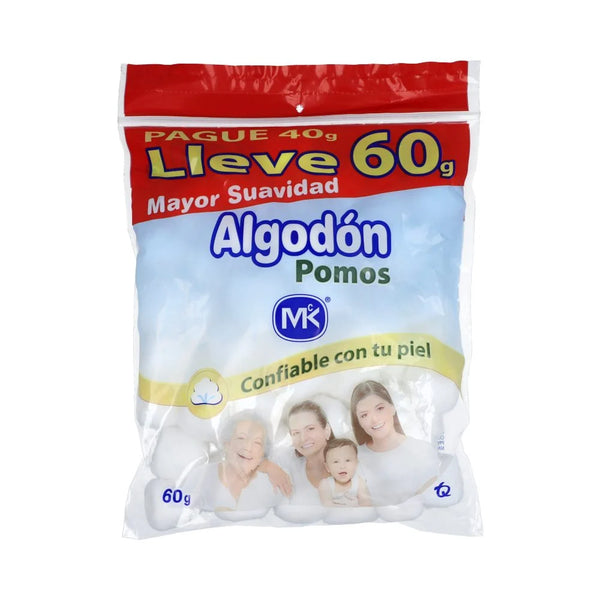 ALGODON MK 60G POMOS