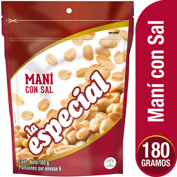 MANI LA ESPECIAL 180G C/SAL