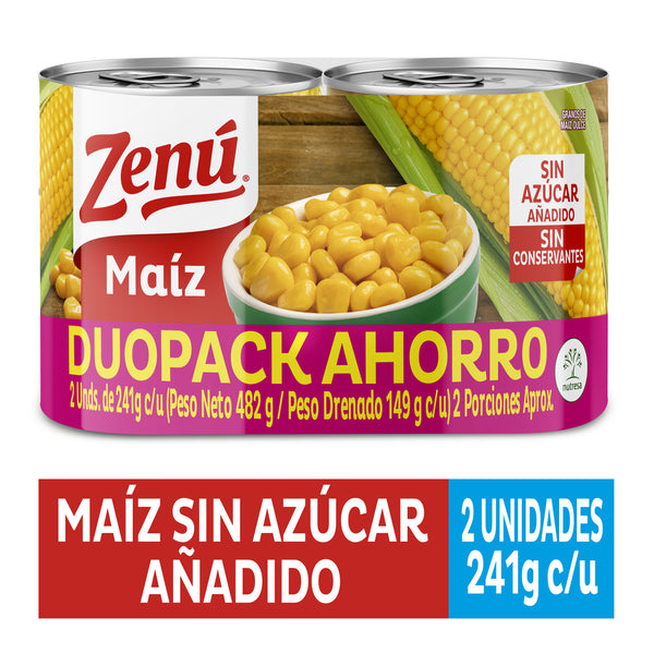 MAIZ DULCE ZENU 241G 2U