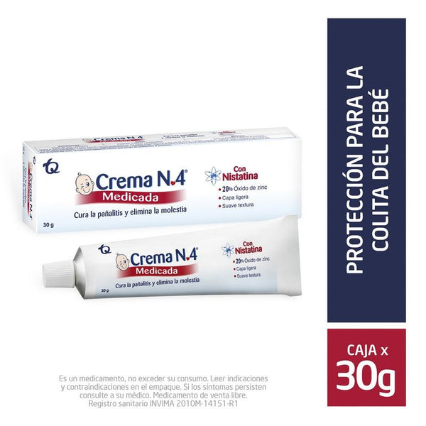 crema n4 30g medicada