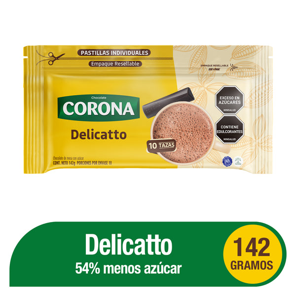 CHOCOLATE CORONA 142G DELICATTO PAST