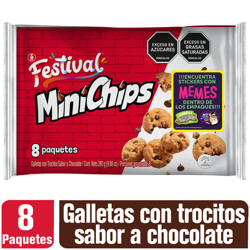 GALLETA MINICHIPS 8U FESTIVAL