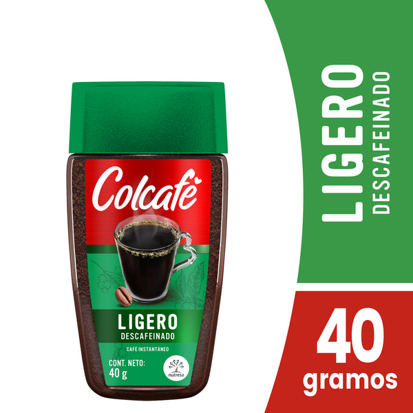 CAFE COLCAFE 40G DESCAFEINADO FCO XPORT