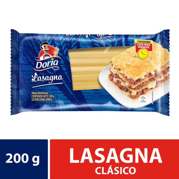 PASTA DORIA 200G LASAGNA PRECOCIDA