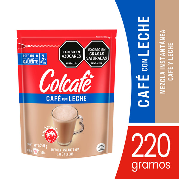 COLCAFE CAFÉ CON LECHE 220G DOYPACK
