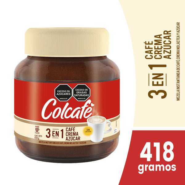 COLCAFE 3 EN 1 PET BARRIGON 418G