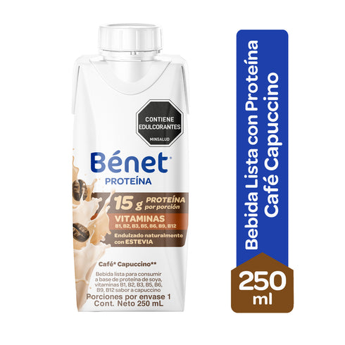 BEBIDA LISTA BENET 250ML CAPUCCINO