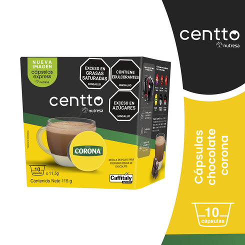 CHOCOLATE CORONA 10U 110GCAPSULAS