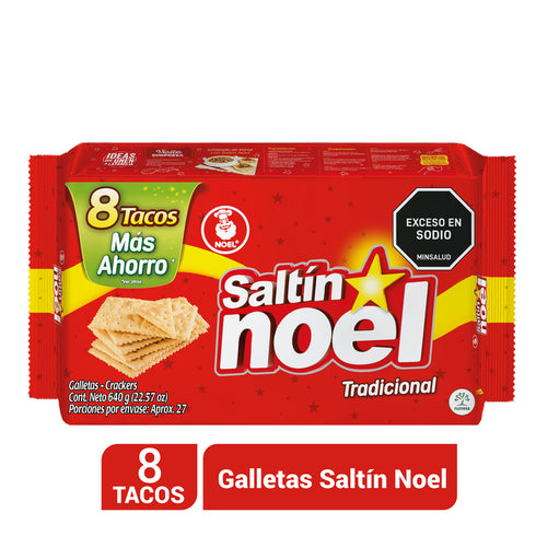 GALLETA SALTIN NOEL 8U 640G