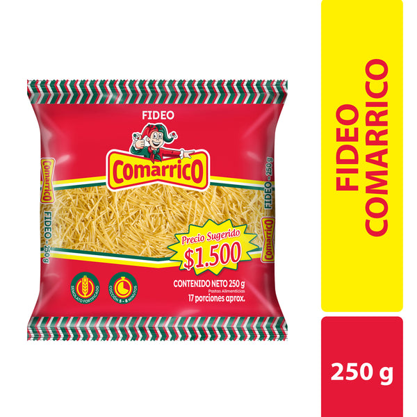 PASTA COMARRICO 250G FIDEO