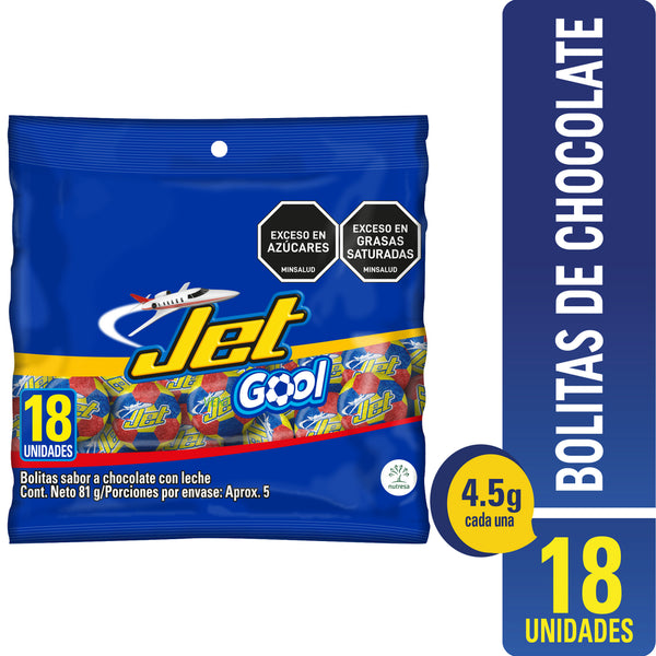 CHOCOLATINA JET 18U 81G GOOL