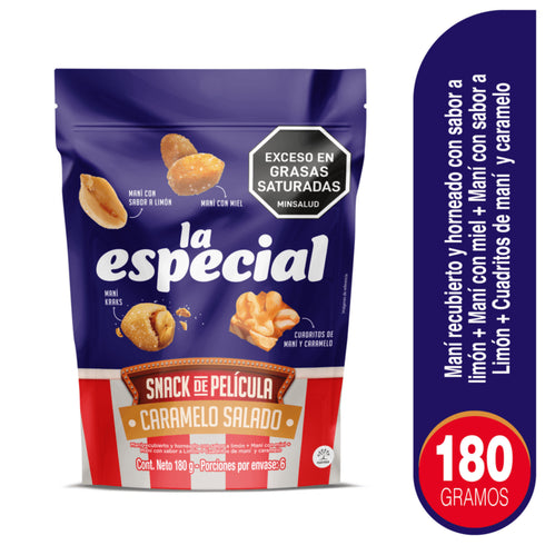 MANI LA ESPECIAL 180G CARAMELO SALADO