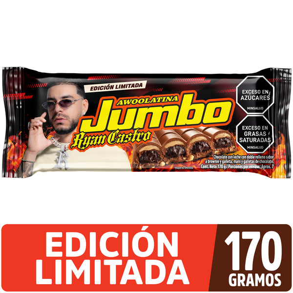 CHOCOLATINA JUMBO 170G RYAN CASTRO
