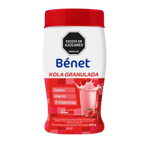 KOLA GRANULADA BENET 300G FRESA