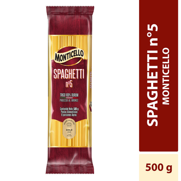 PASTA MONTICELLO 500G SPAGUETTI