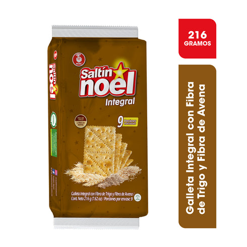 GALLETA SALTIN NOEL 9U 21G INTEGRAL