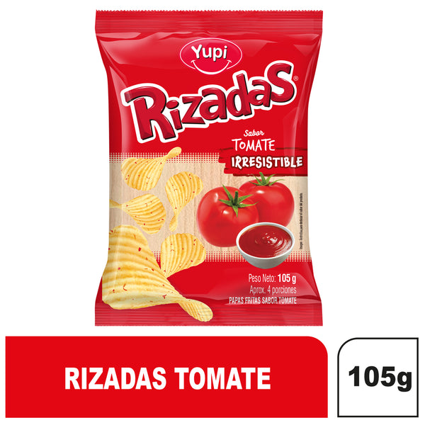 PAPA RIZADA 105G TOMATE