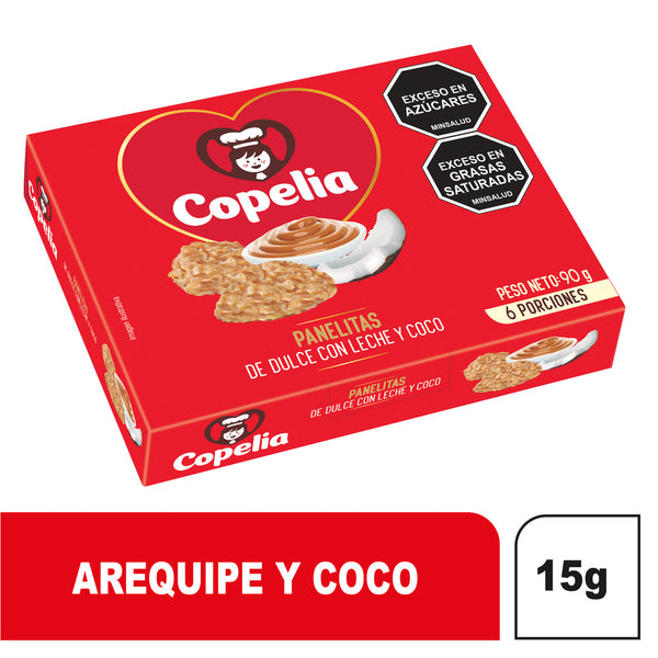 PANELITA COPELIA 6U 90G AREQ COCO