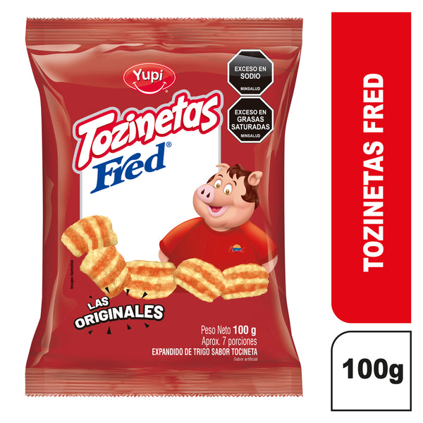 TOZINETAS FRED YUPI 100G
