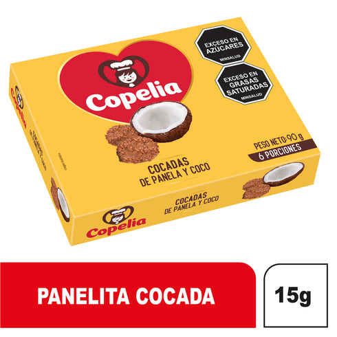 PANELITA COPELIA 6U 90G PANE COCO