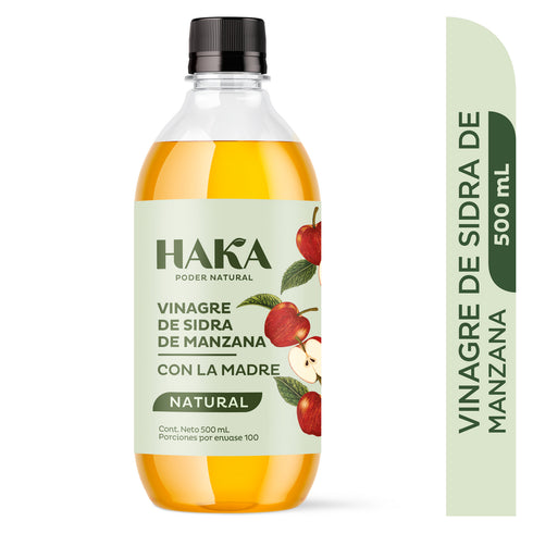VINAGRE DE MANZANA HAKA 500ML