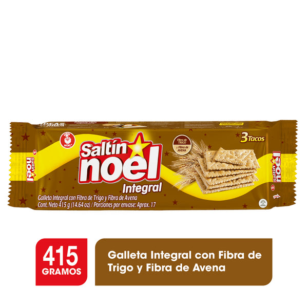 GALLETA SALTIN NOEL 3TAC 415G INTEGRAL