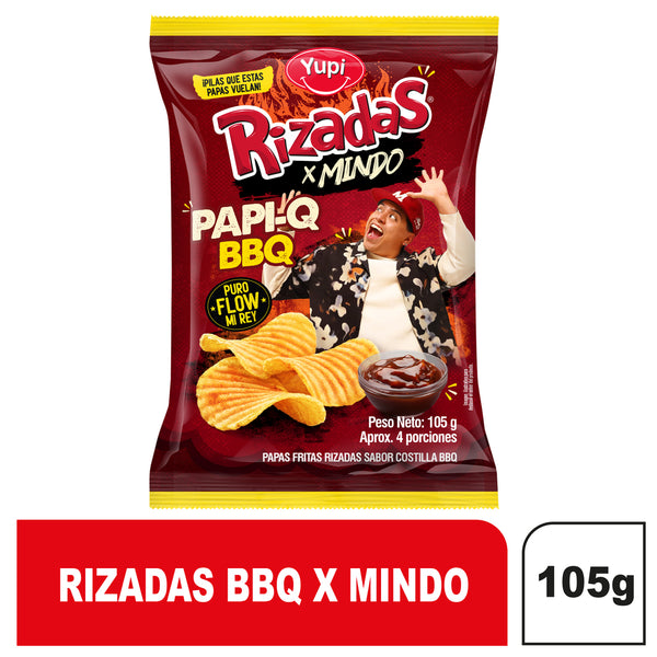 PAPA RIZADA 105G MINDO BBQ