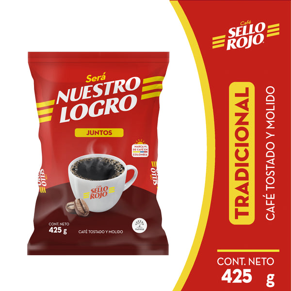 CAFE SELLO ROJO 425G BOLSA