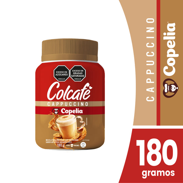 CAPPUCCINO COLCAFE 180G COPELIA TARRO