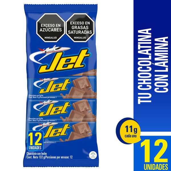 CHOC JET LECHE 12U 132G