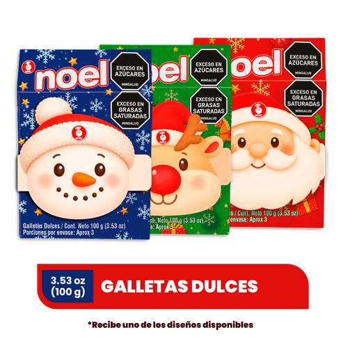 GALLETA NAVIDAD NOEL 100G