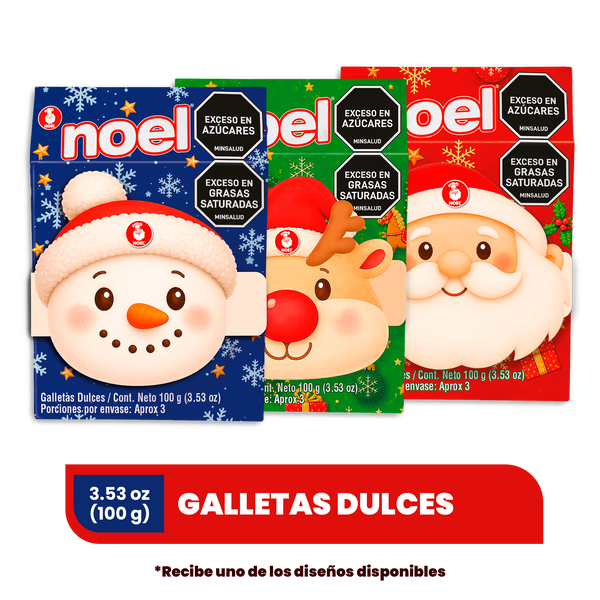 GALLETA NAVIDAD NOEL 100G