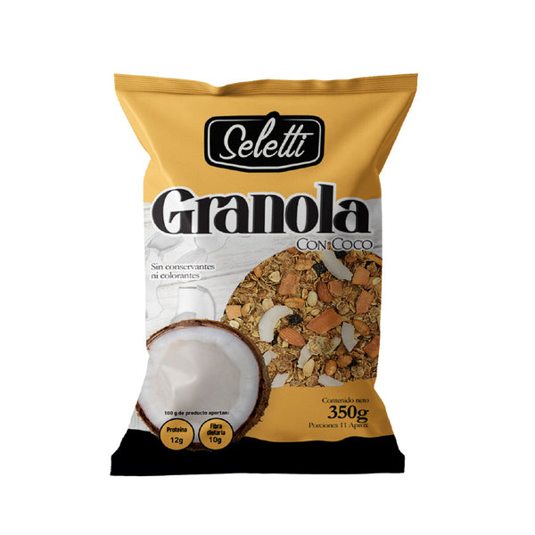 GRANOLA SELETTI COCO 350G