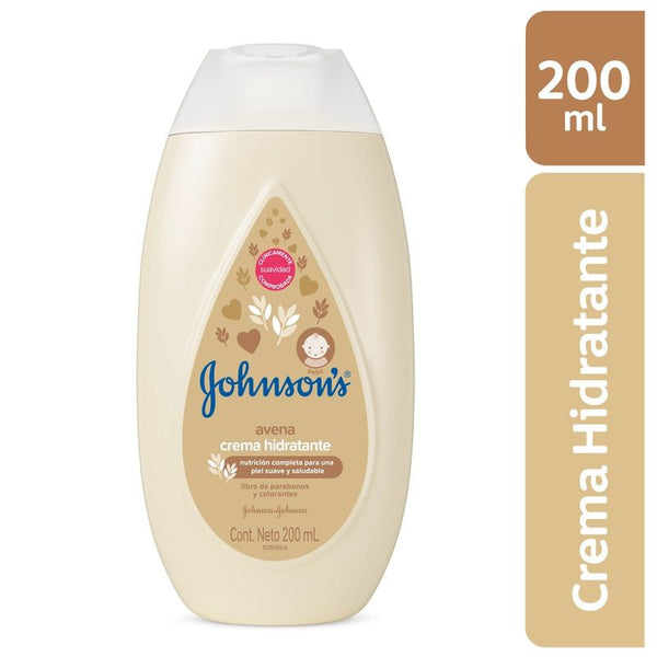 crema liquida j&j 200ml avena