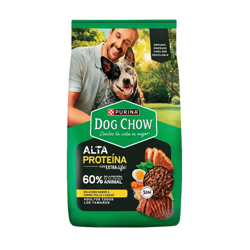CUIDO DOG CHOW 2000G AL PROTEINA ADULTOS