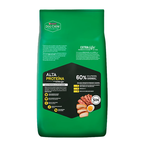 ALIMENTO DOGCHOW 1000G ALTA PROTEINA