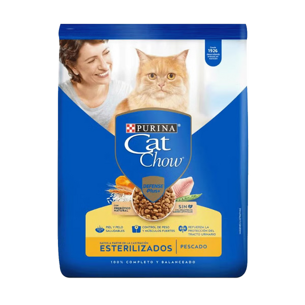 CUIDO CAT CHOW 1500G ESTERILIZADO PESCAD