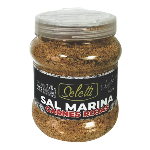 SAL MARINA SELETTI 320G CARNES ROJAS