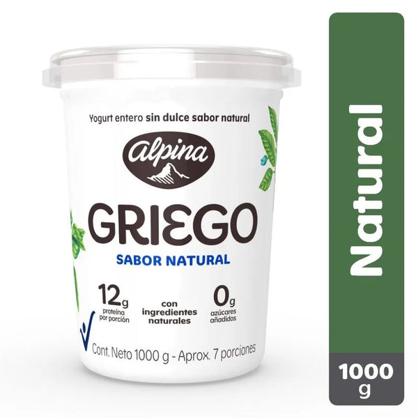 YOGURT GRIEGO 1000G NATURAL