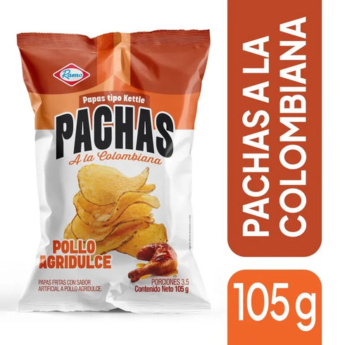 PAPAS PACHAS RAMO 105G POLLO AGRIDULCE