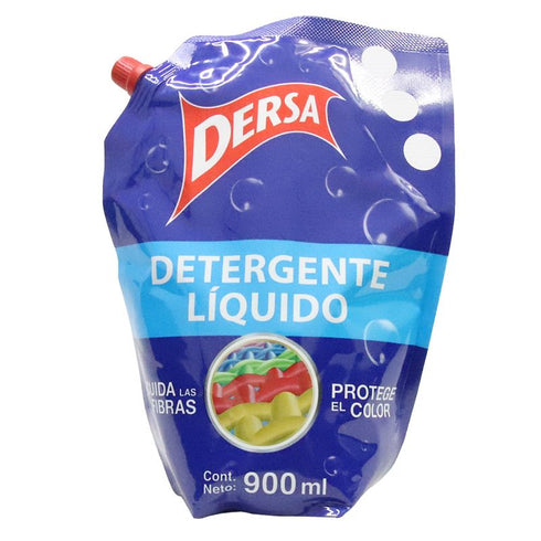 deterg liq dersa 900ml doy pack